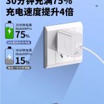 66W Charger with 2m Long 6A Type-C Cable