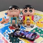 Mobile Phone Holder Stand Desktop Ornament Crayon Shin-Chan Anime