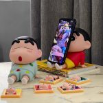 Mobile Phone Holder Stand Desktop Ornament Crayon Shin-Chan Anime