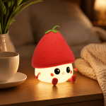 Cozy Strawberry Nightlight Glow