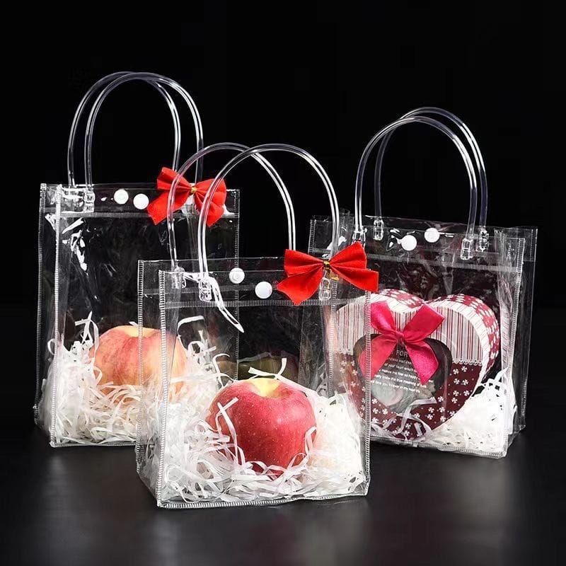 PVC Plastic Transparent Gift Bag