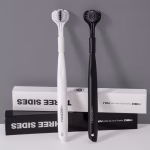 Three-Sided Toothbrush