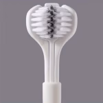 Three-Sided Toothbrush