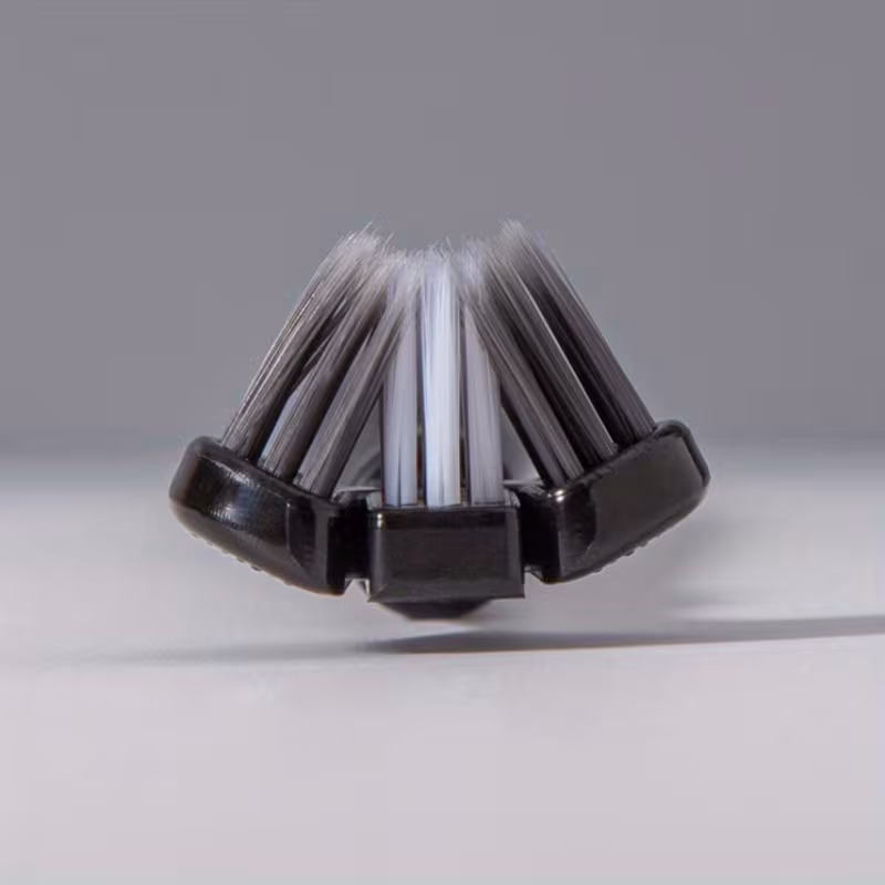 Three-Sided Toothbrush